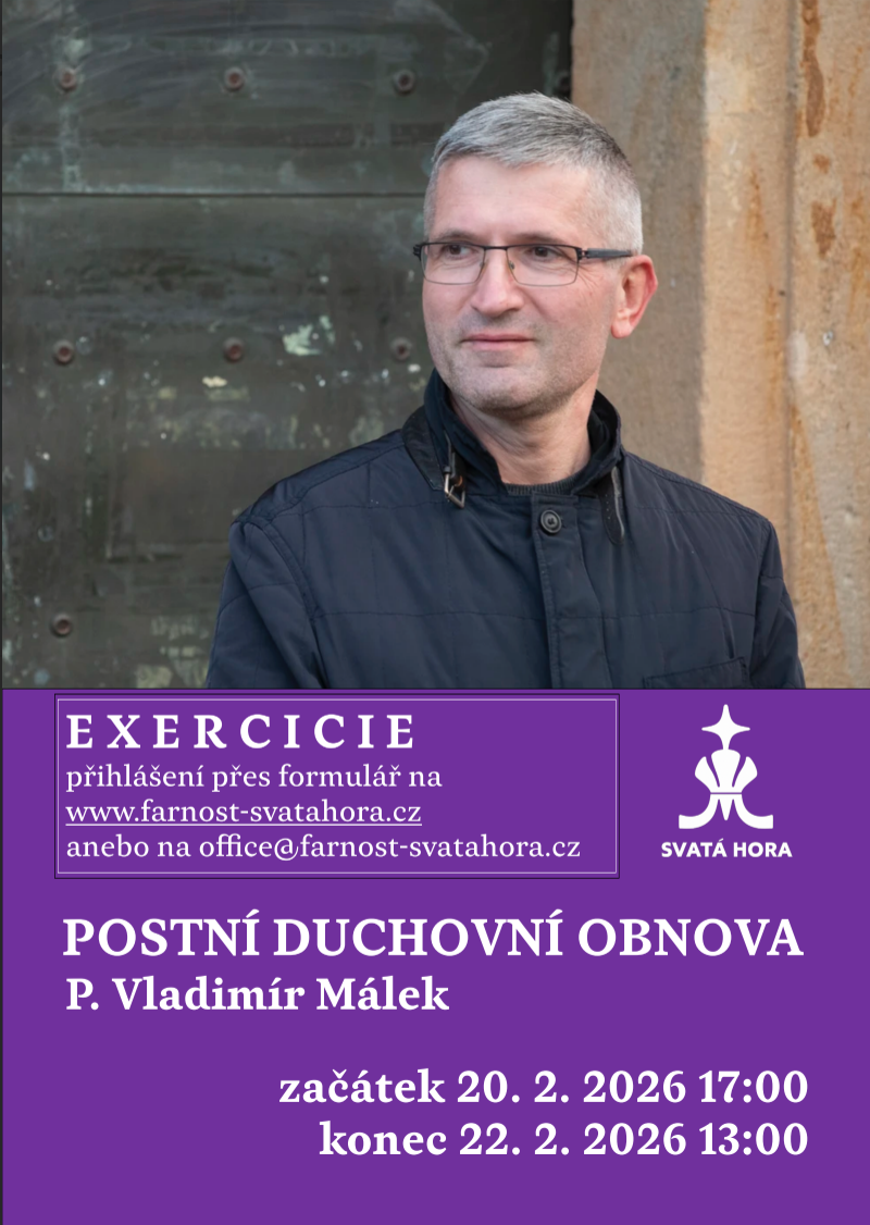 Postní duchovní obnova s P. Vladimírem Málkem
