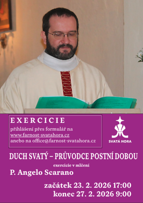 Duchovní obnova: "Duch Svatý - Průvodce postní dobou."