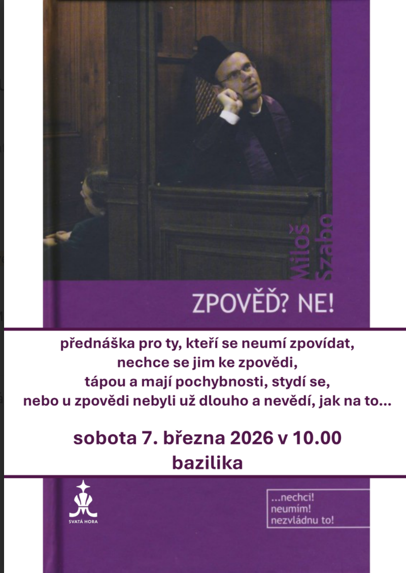 Přednáška: Zpověď? Ne!