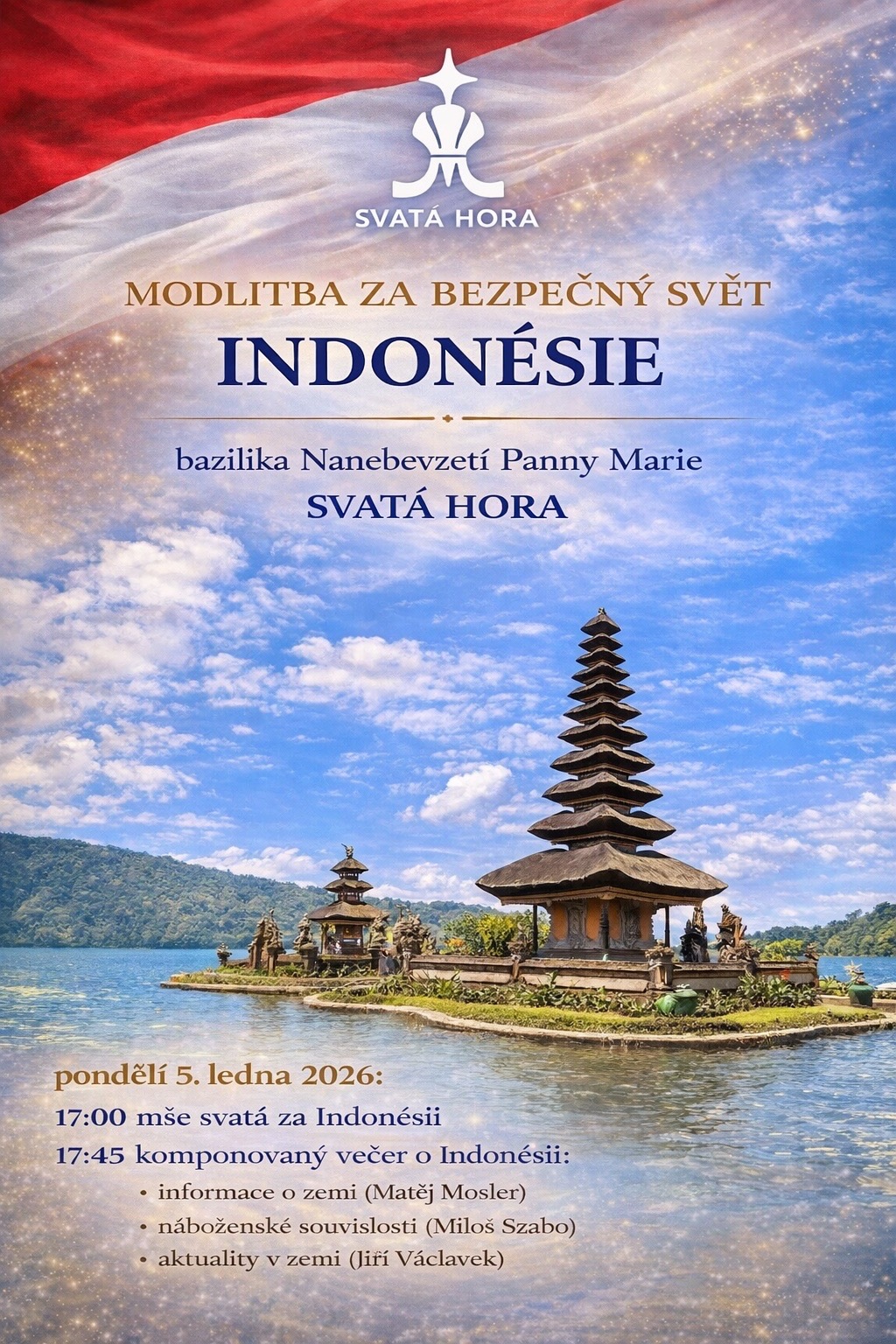 5. 1. 2026  Modlitba za Indonésii