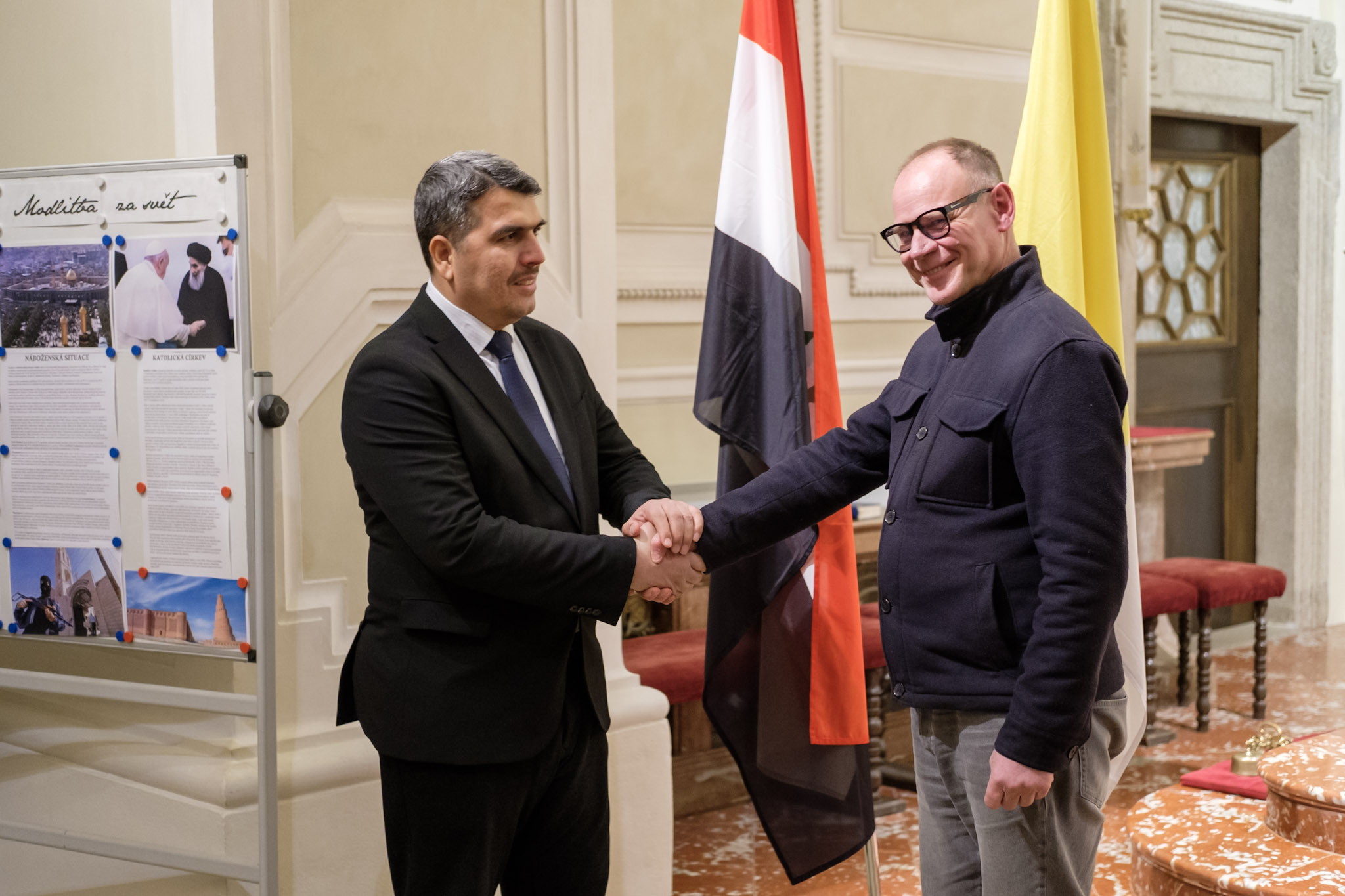 Delegace z Iráku navštívila Svatou Horu